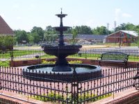 Abbeville Fountain (color pic 2)